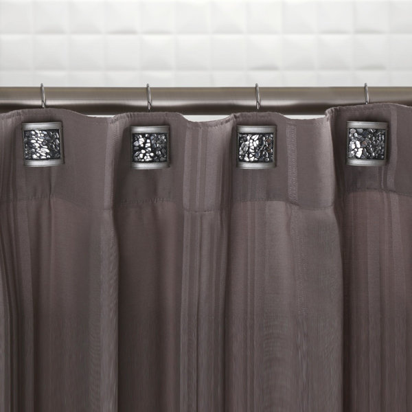 Creative Scents Brushed Nickel Shower Curtain Hooks & Reviews Wayfair